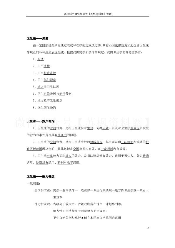 卫生法学